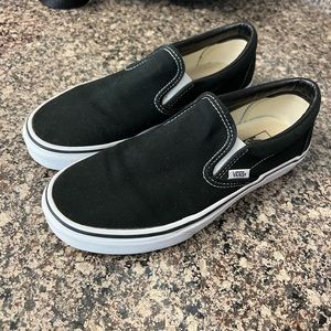 literally perfect condition black Vans